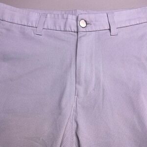 Lululemon Pants 33 (34x30.5) Mens Commision Slim Ventlight White LM5AF5S GUC